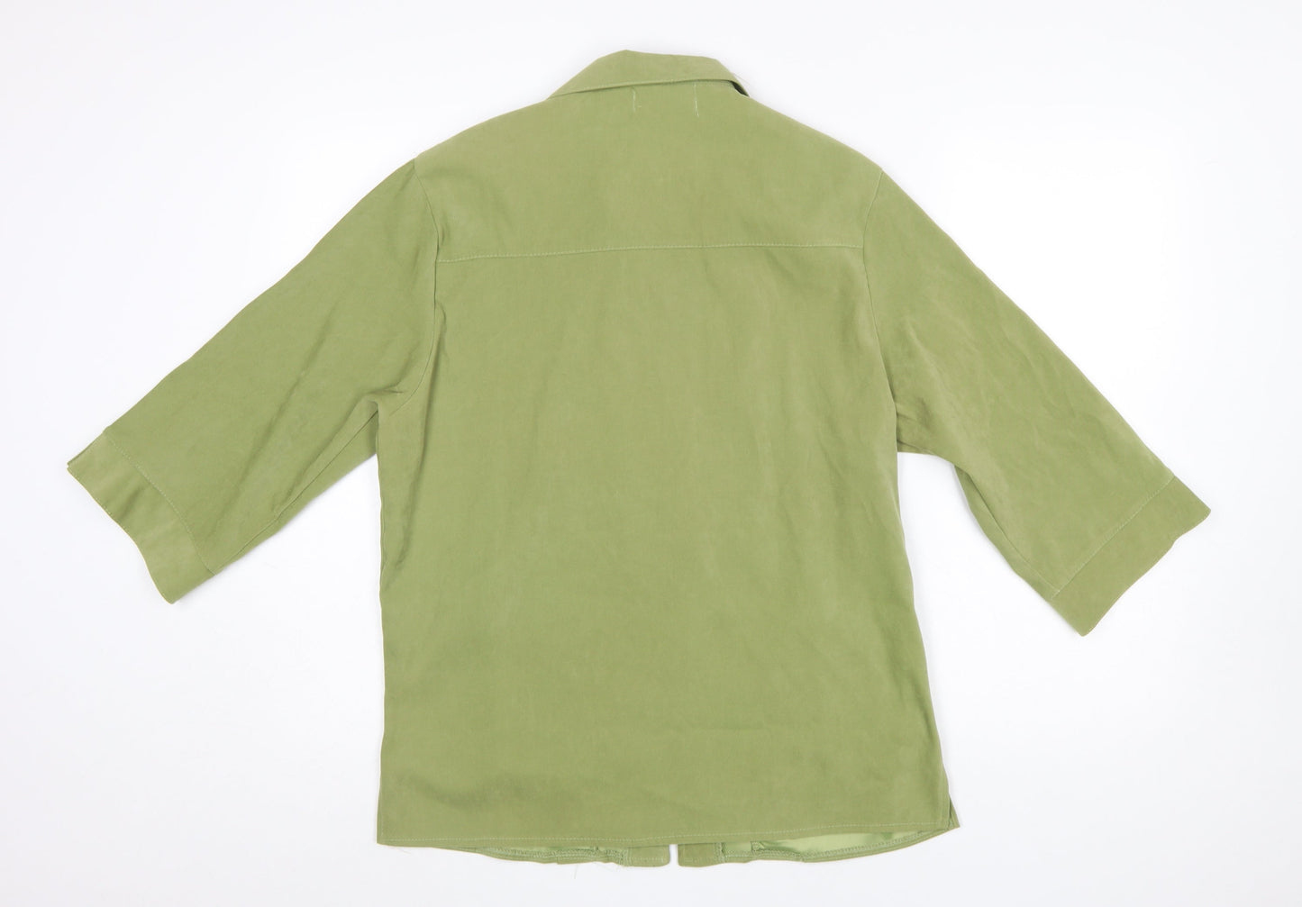 Womens UK Size L Mavtex Line Green Basic Jacket