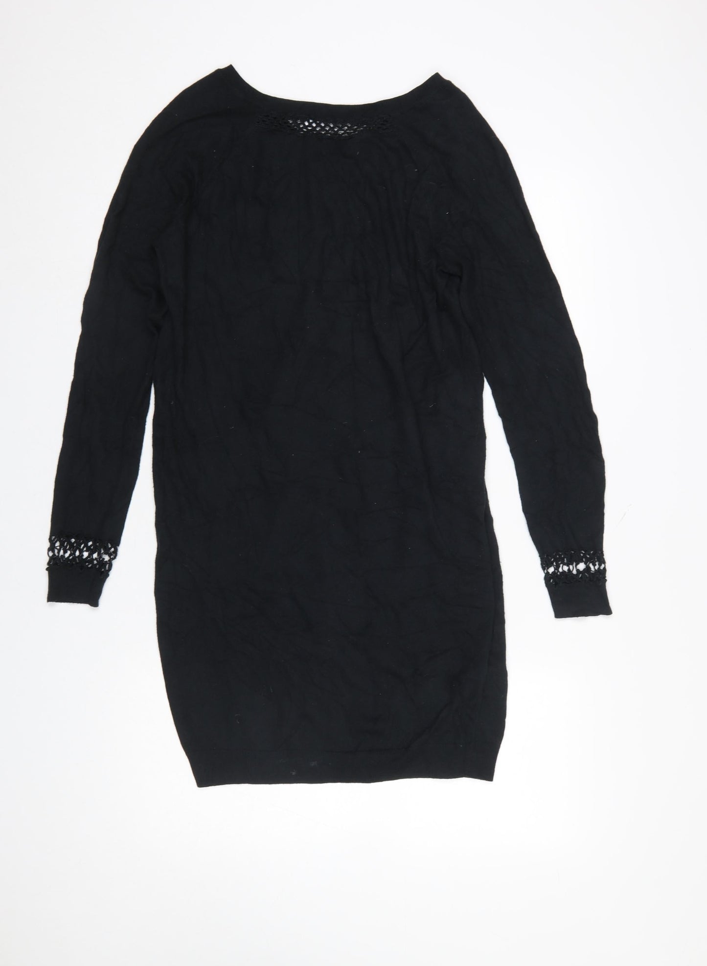Womens UK Size S ROXY Black Pullover Jumper