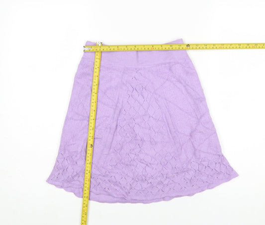 Womens UK Size 10 ASOS A-Line Knit Skirt