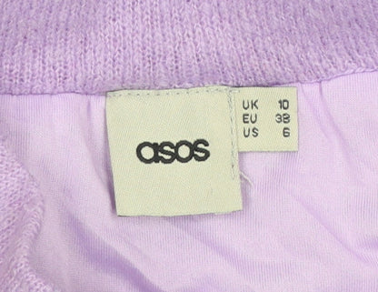 Womens UK Size 10 ASOS A-Line Knit Skirt