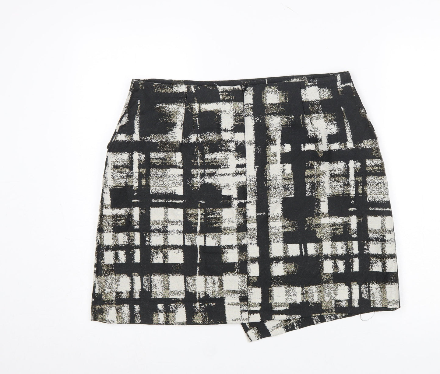 Womens UK Size 14 Oliver Bonas Straight & Pencil Tweed Skirt