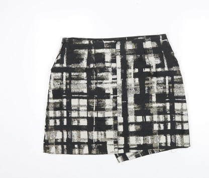 Womens UK Size 14 Oliver Bonas Straight & Pencil Tweed Skirt