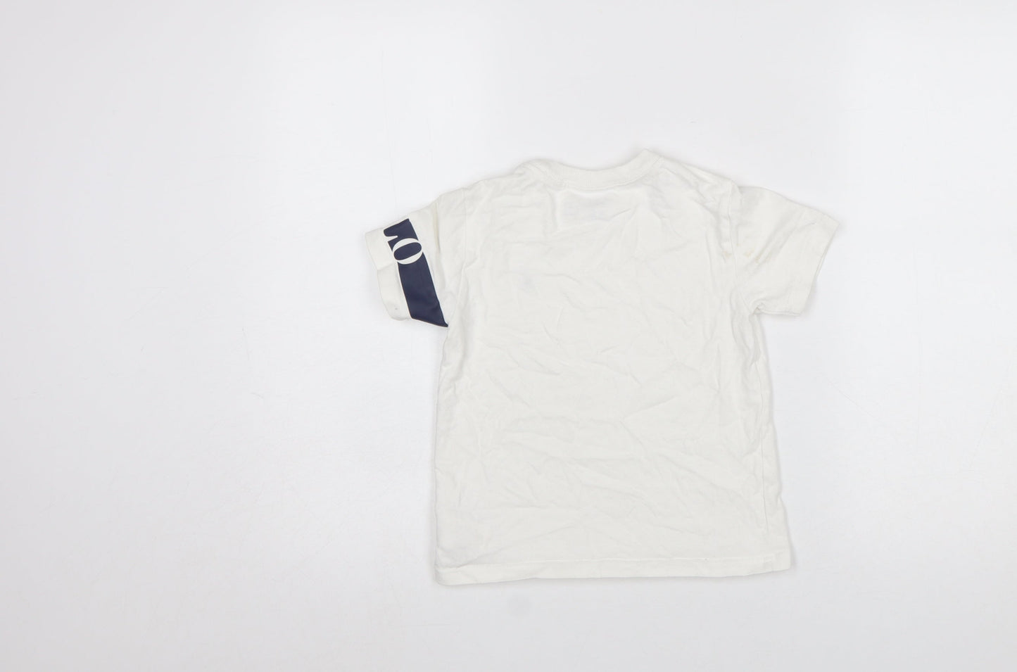 Boys UK Size 4 Years Ralph Lauren White Basic T-Shirt