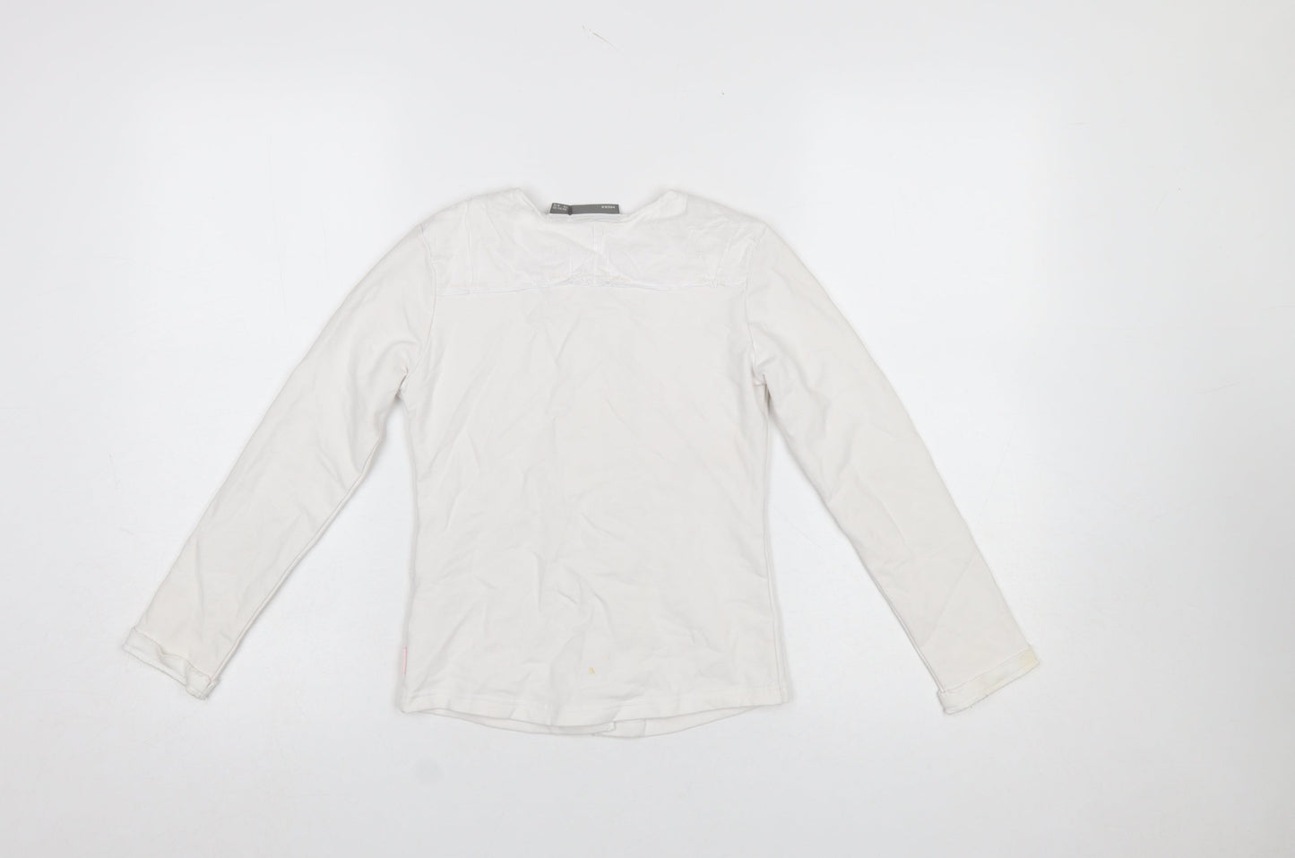 Girls UK Size 9-10 Years Mexx White Basic Button-Up