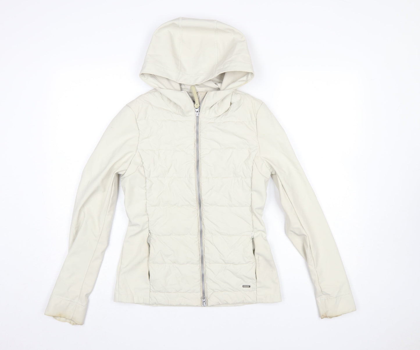 Womens UK Size S Woolrich Ivory Soft Shell