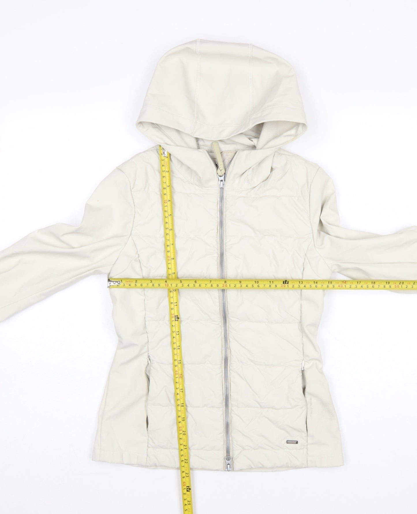 Womens UK Size S Woolrich Ivory Soft Shell