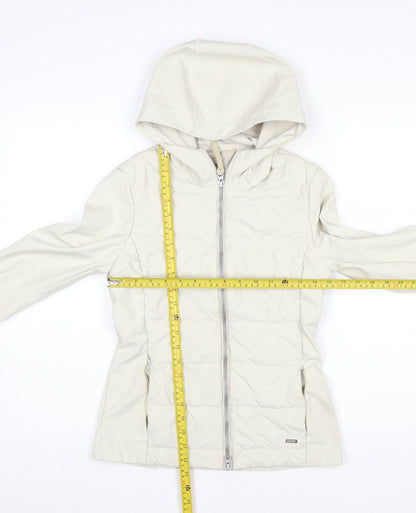 Womens UK Size S Woolrich Ivory Soft Shell