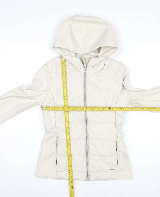 Womens UK Size S Woolrich Ivory Soft Shell