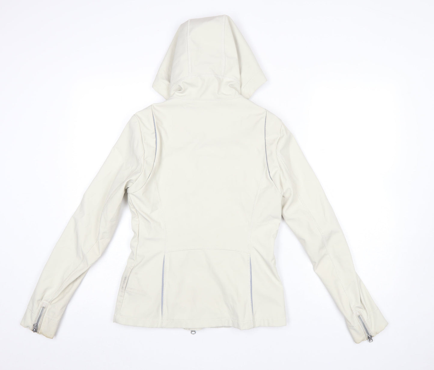 Womens UK Size S Woolrich Ivory Soft Shell