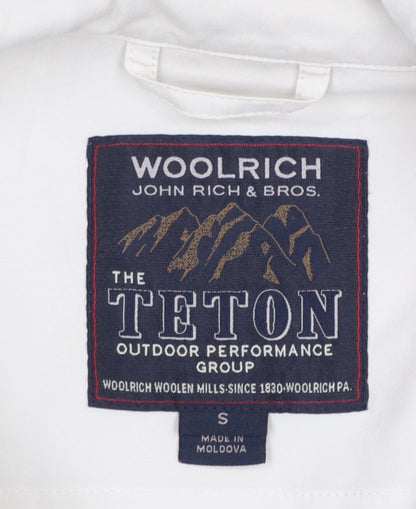 Womens UK Size S Woolrich Ivory Soft Shell