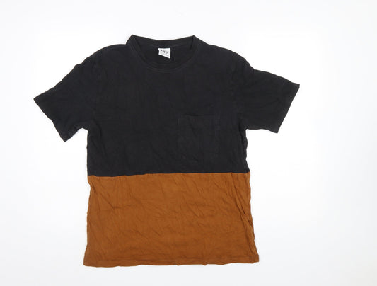 Mens UK Size L Zara Multicoloured  T-Shirt