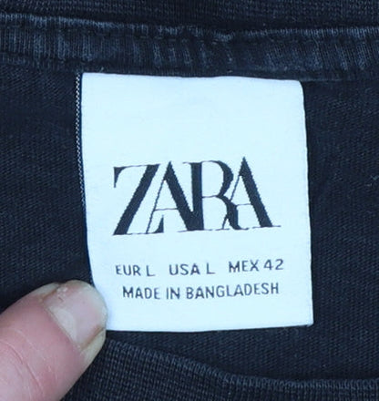 Mens UK Size L Zara Multicoloured  T-Shirt