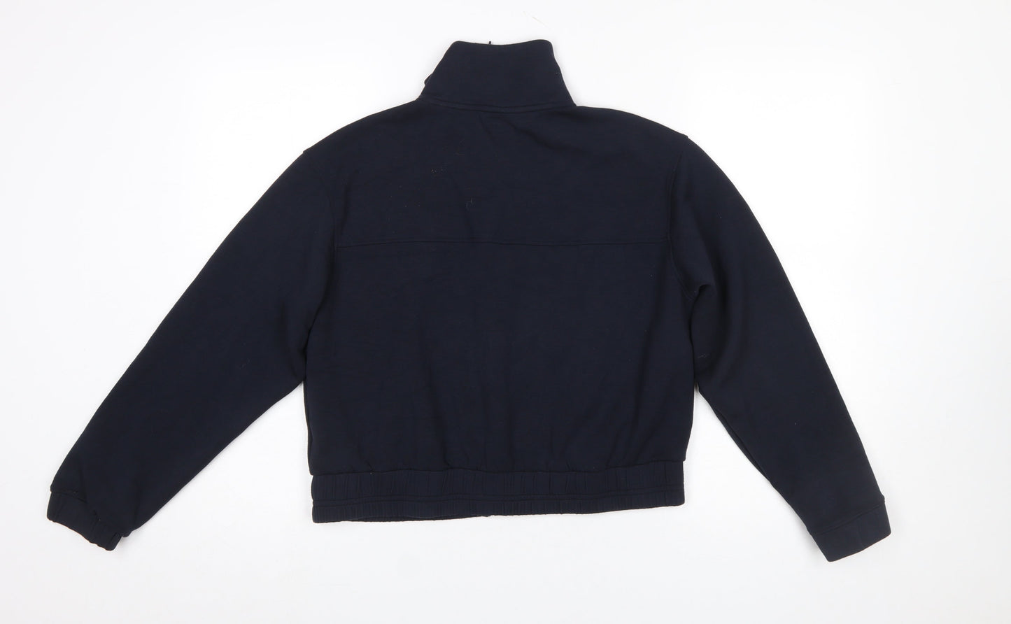 Womens UK Size S F&F Blue Full Zip Sweatshirt
