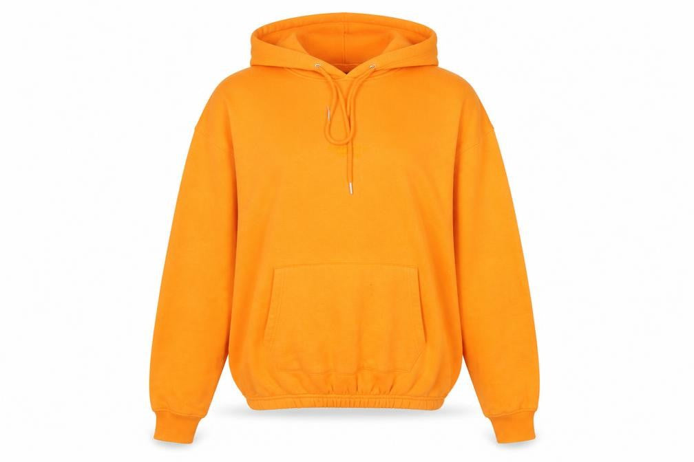 Womens UK Size M PRETTYLITTLETHING Orange Pullover Hoodie