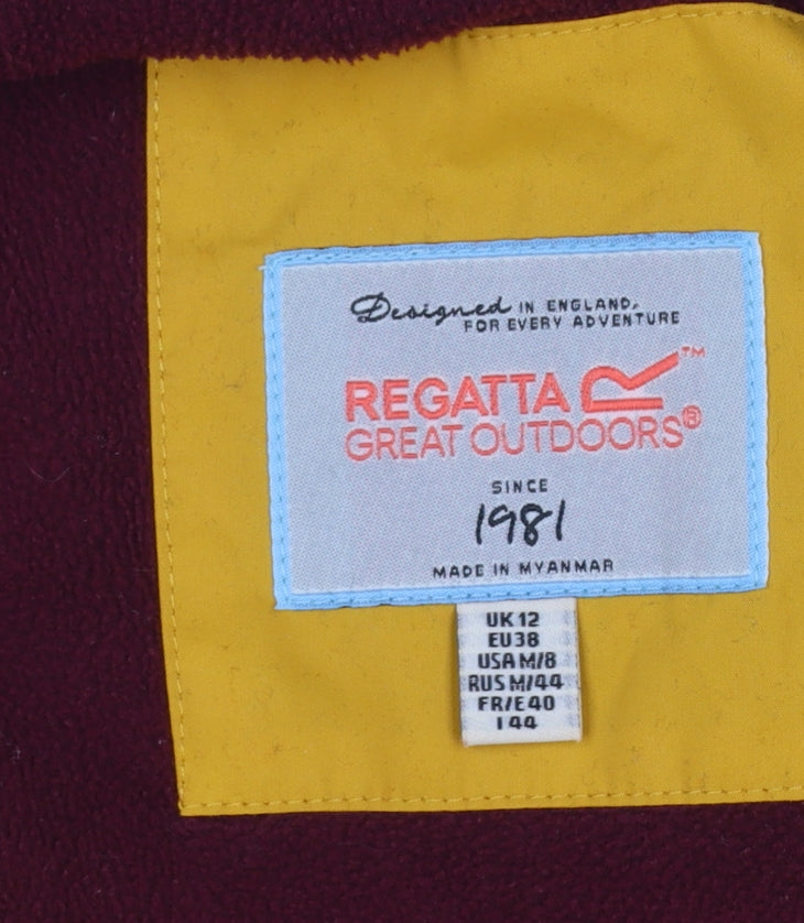 Womens UK Size 12 Regatta Yellow Parka Coat