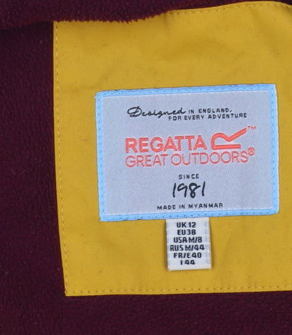Womens UK Size 12 Regatta Yellow Parka Coat