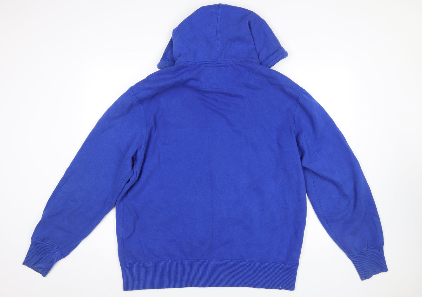 Mens UK Size XL American Eagle Outfitters Blue Full Zip Hoodie