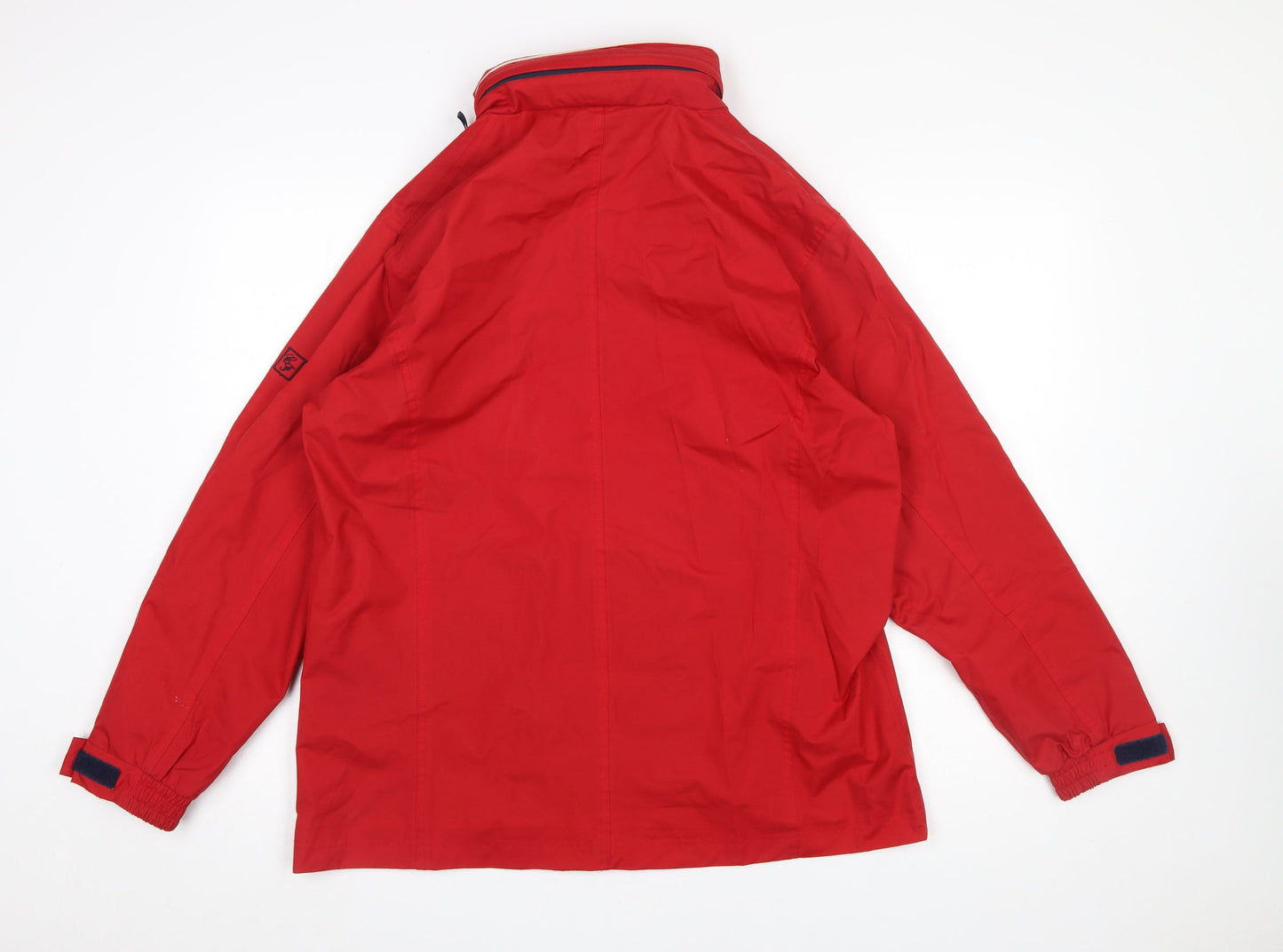 Womens UK Size M Crossfield Red Windbreaker Coat