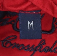 Womens UK Size M Crossfield Red Windbreaker Coat