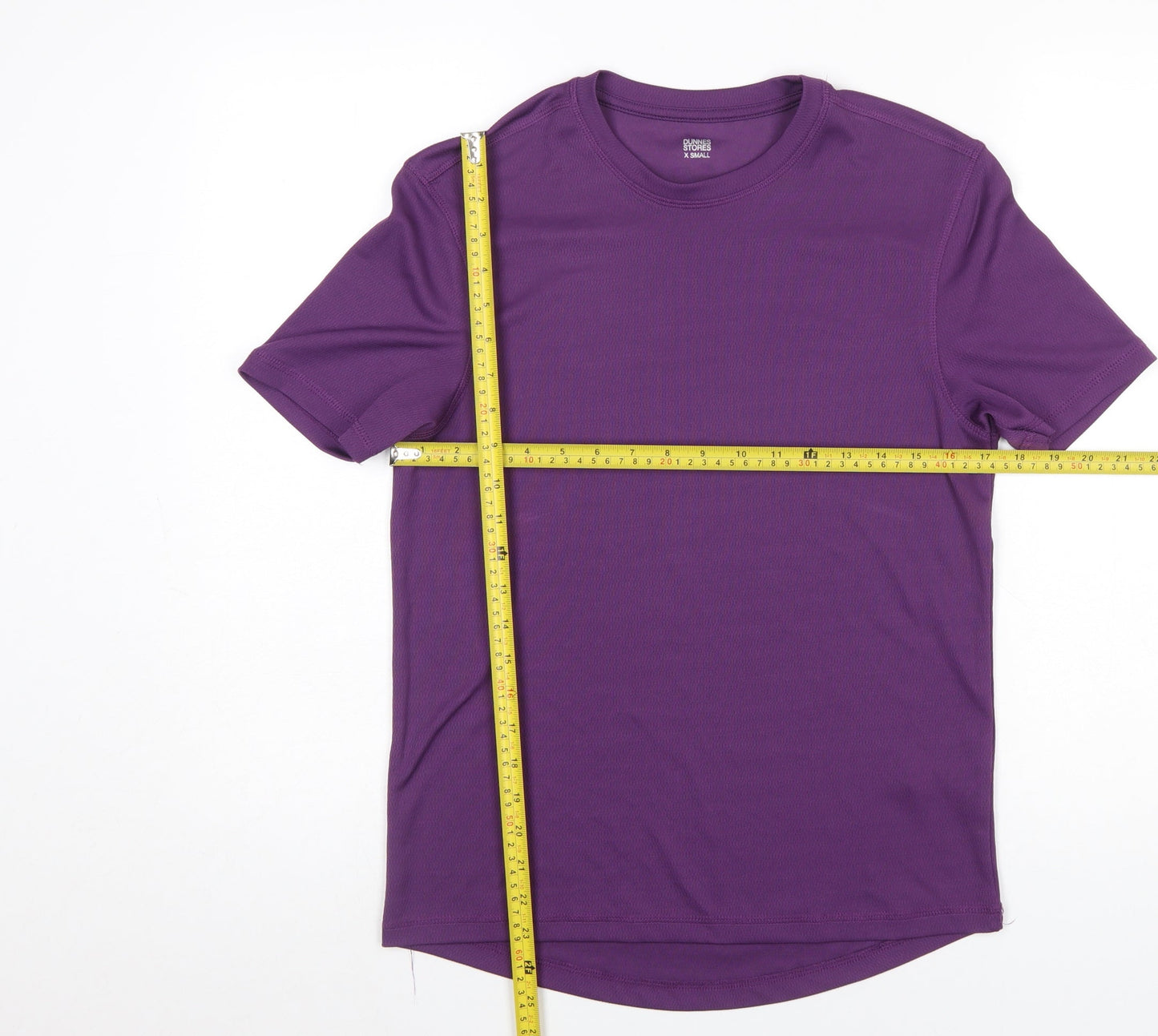 Mens UK Size XS Dunnes Stores Purple Running & JoggingGym & TrainingWalking T-Sh