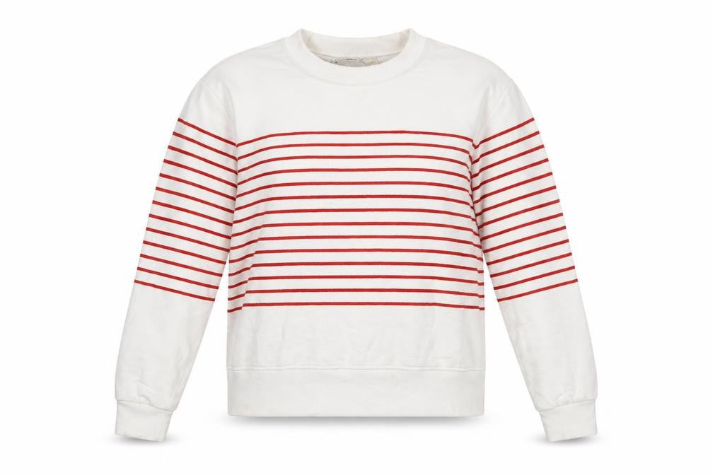Womens UK Size L MNG Ivory Pullover Sweatshirt