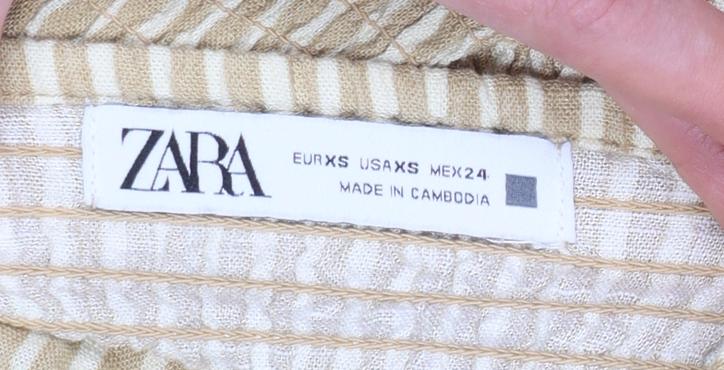 Womens UK Size XS Zara Slip Dress