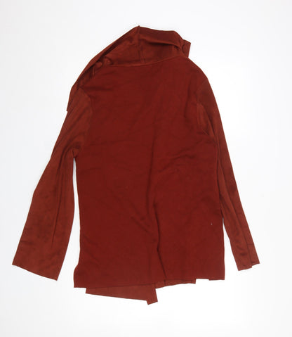 Womens UK Size 12 Parfois Brown Cardigan Jumper