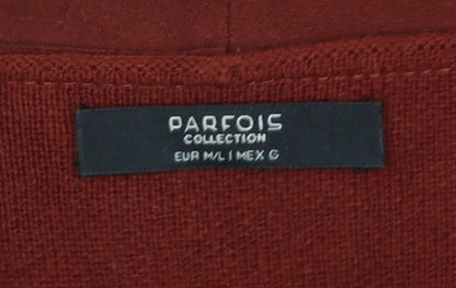 Womens UK Size 12 Parfois Brown Cardigan Jumper