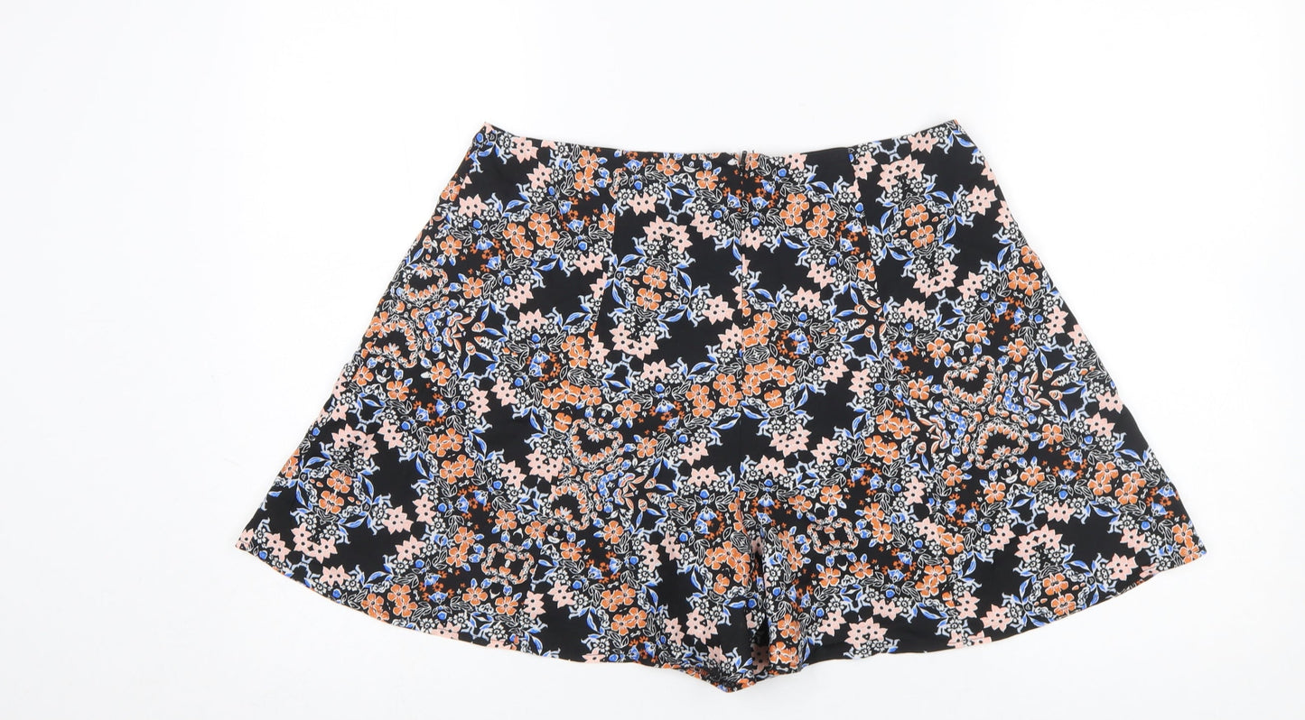 Womens UK Size 14 Miss Selfridge Regular Fit Culotte Shorts