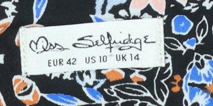 Womens UK Size 14 Miss Selfridge Regular Fit Culotte Shorts