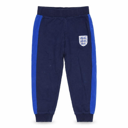 Boys UK Size 6-7 Years England Regular Fit Jogger Blue Trousers