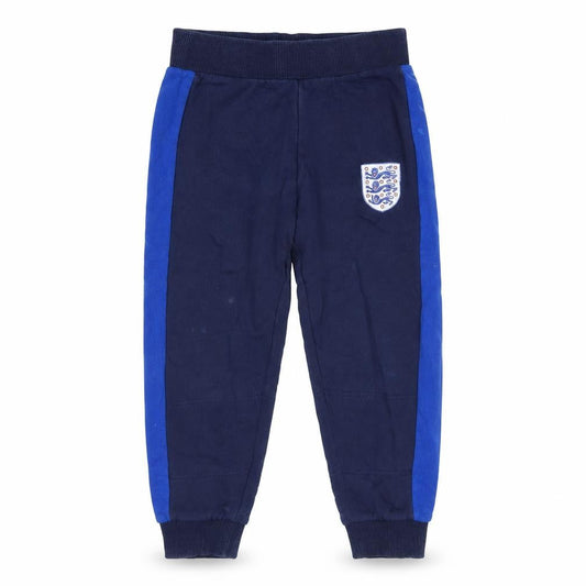 Boys UK Size 6-7 Years England Regular Fit Jogger Blue Trousers