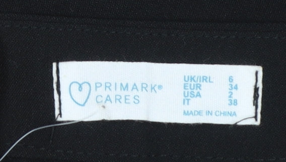 Primark Women’s Black Size 6 Pencil Skirt Workwear Stretch