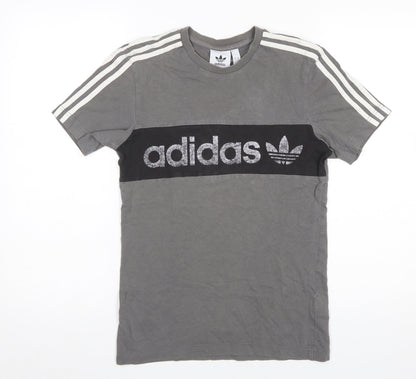 Mens UK Size XS adidas Grey  T-Shirt