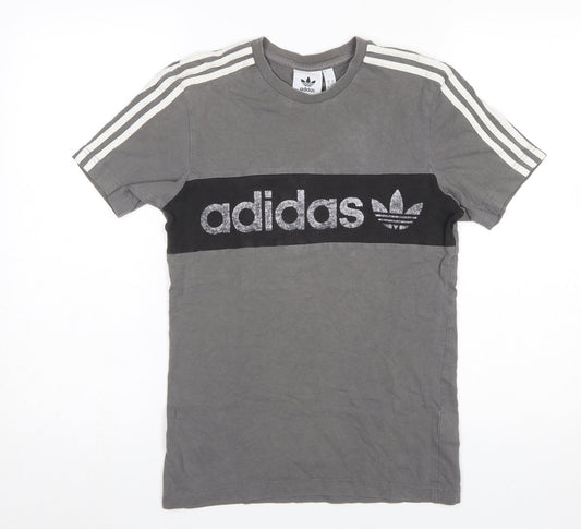 Mens UK Size XS adidas Grey  T-Shirt
