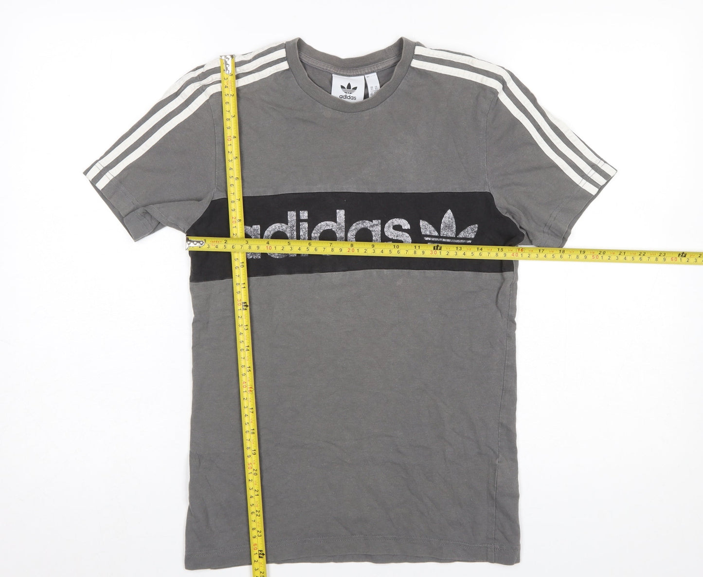 Mens UK Size XS adidas Grey  T-Shirt