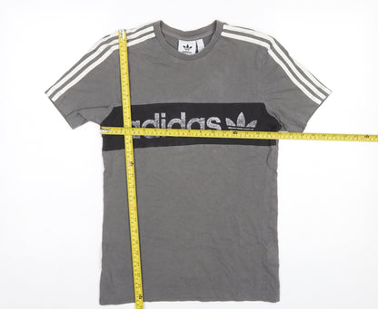 Mens UK Size XS adidas Grey  T-Shirt