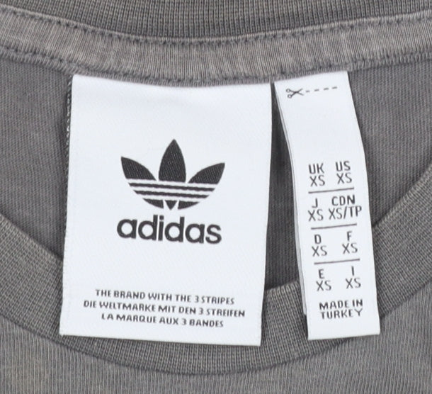 Mens UK Size XS adidas Grey  T-Shirt