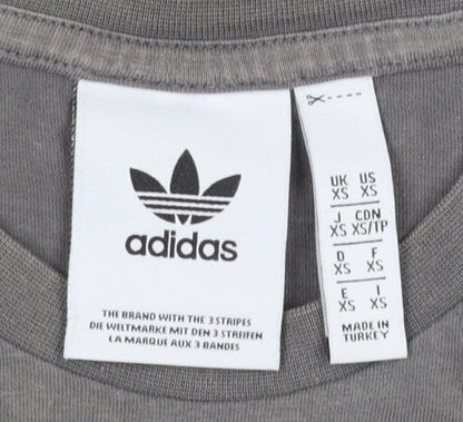 Mens UK Size XS adidas Grey  T-Shirt