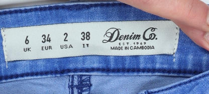 Womens UK Size 6 Denim Co. Slim Fit Skinny Blue Jeans