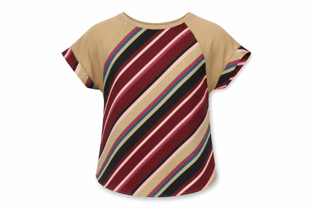 Womens UK Size 12 NEXT Multicoloured Jersey T-Shirt