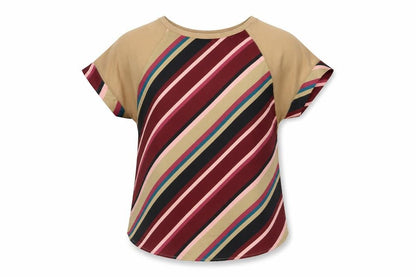 Womens UK Size 12 NEXT Multicoloured Jersey T-Shirt