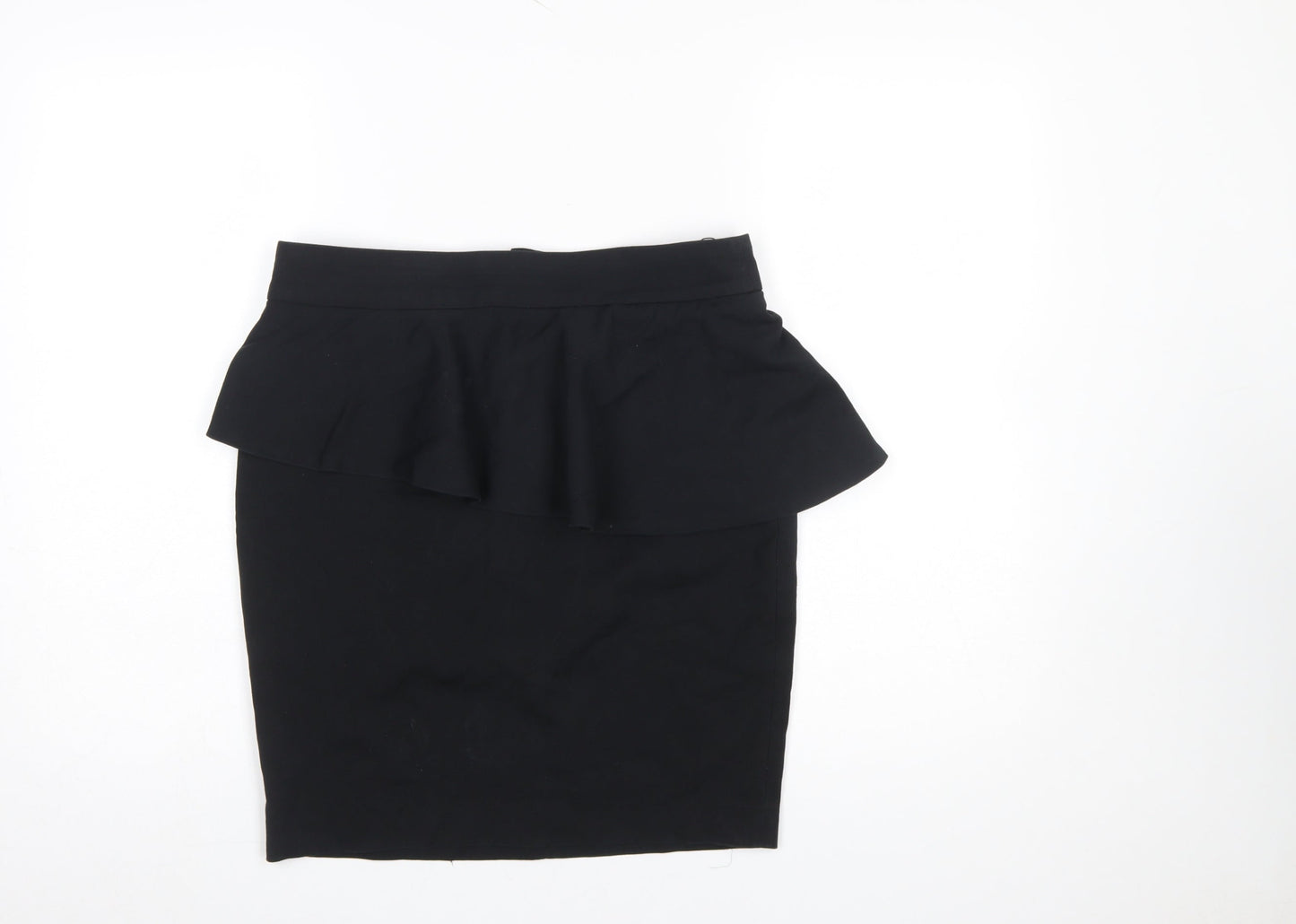 Womens UK Size L Zara Straight & Pencil Jersey Skirt