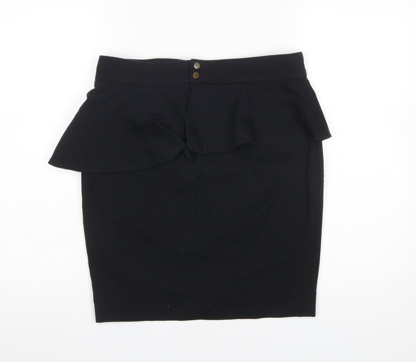 Womens UK Size L Zara Straight & Pencil Jersey Skirt
