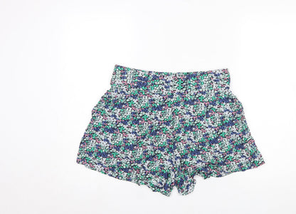 Womens UK Size 12 Marks and Spencer Regular Fit Paperbag Shorts