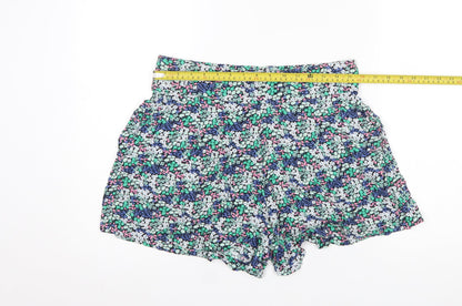 Womens UK Size 12 Marks and Spencer Regular Fit Paperbag Shorts
