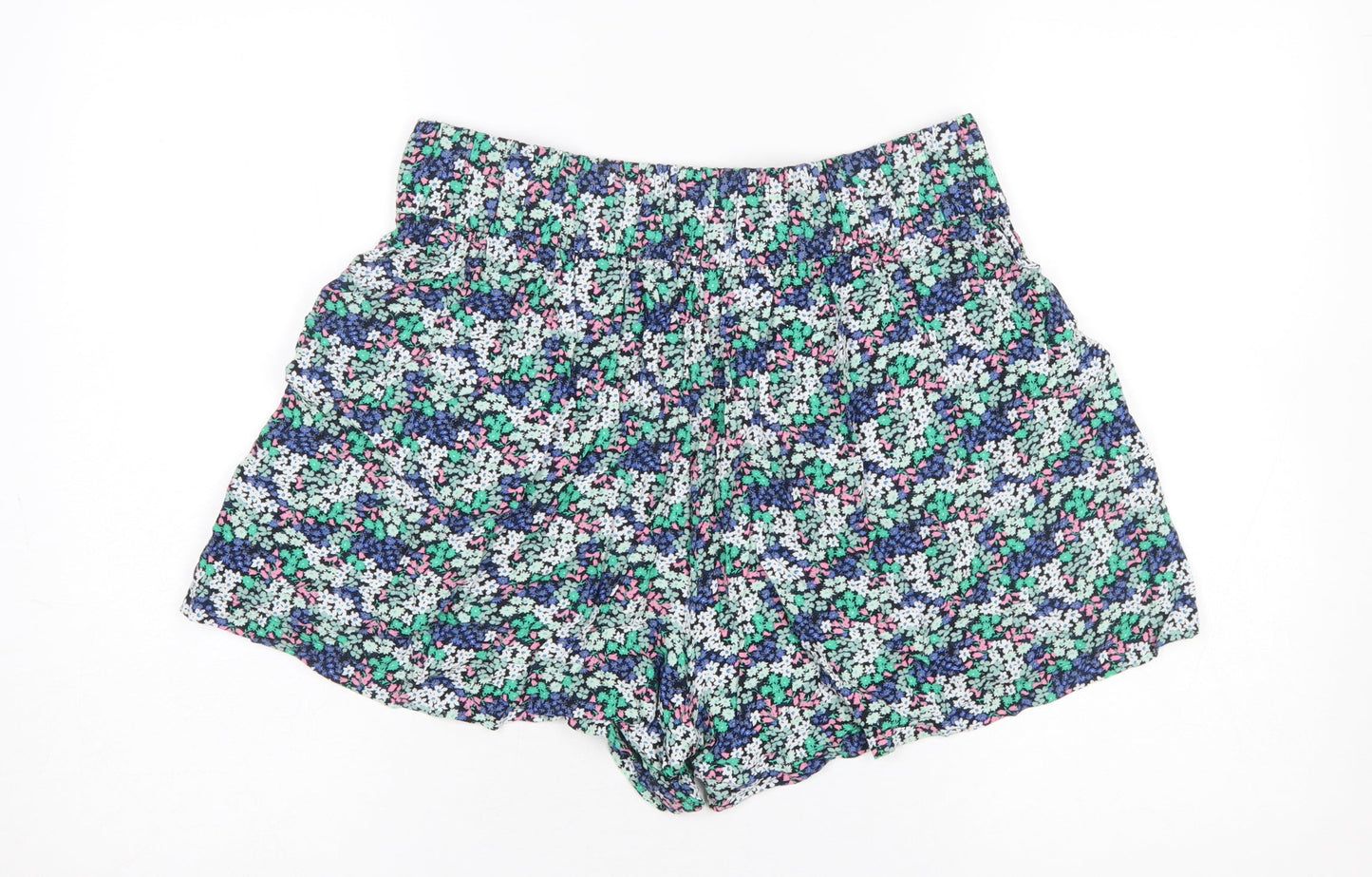 Womens UK Size 12 Marks and Spencer Regular Fit Paperbag Shorts
