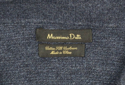 Mens UK Size M Massimo Dutti Cotton Blend Polo Shirt