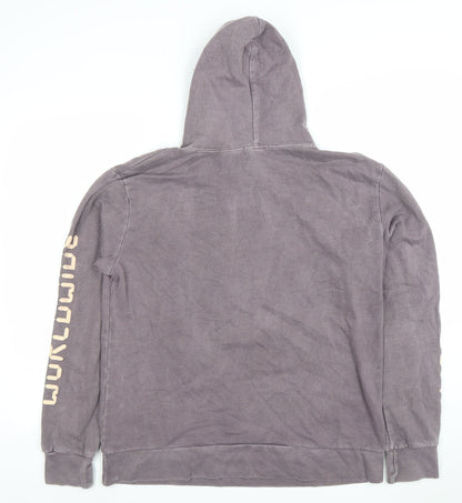 Mens UK Size M PRETTYLITTLETHING Grey Pullover Hoodie
