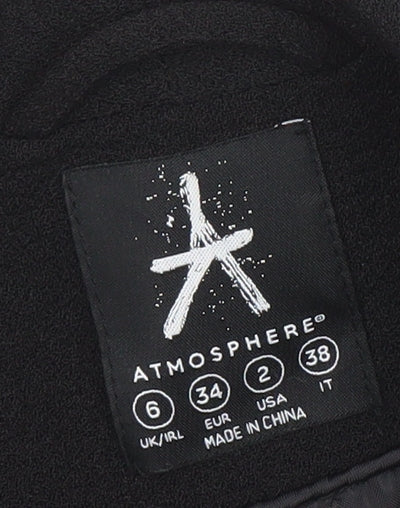 Womens UK Size 6 Atmosphere Regular Black Blazer